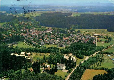 Königsfeld im Schwarzwald Luftbild Ort Schwarzwald Luftaufnahme 1978