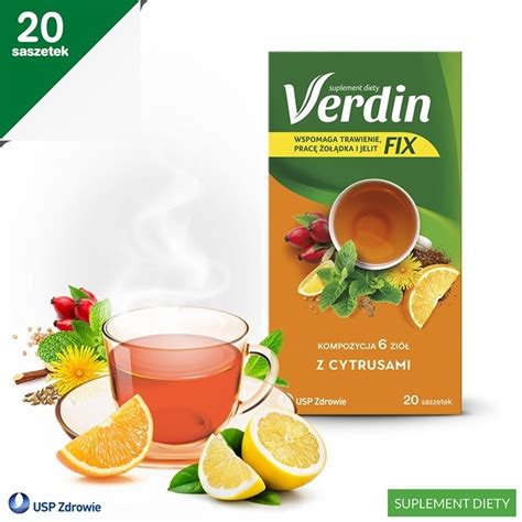 Verdin Fix Z Cytrusami Saszetek Allecco Pl