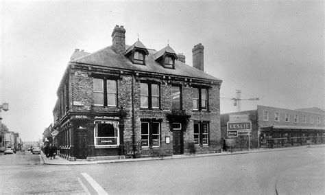 Station Hotel, Ellison Street, Jarrow, 1958 (Paul Perry) | Historical Black and White Photo