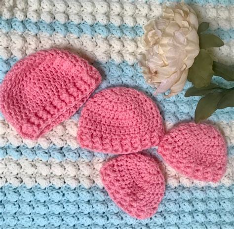 Free Preemie Beanie Crochet Pattern Carroway Crochet