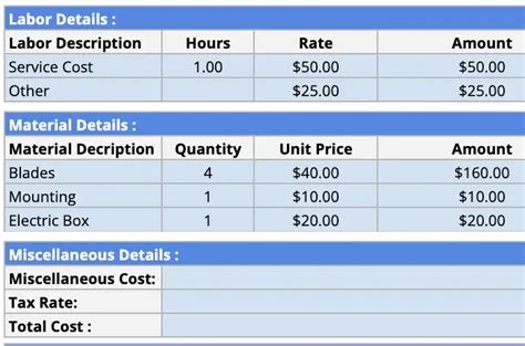 Electrician Work Order Template Housecall Pro