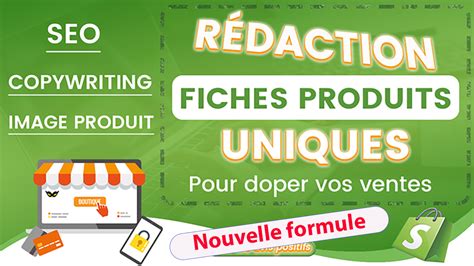 Je Vais R Diger Et Doper Vos Fiches Produits Optimis Es Seo Directement