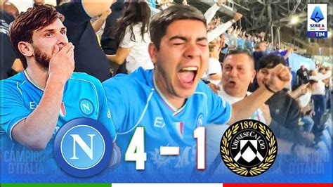 Ripartiamo Napoli Udinese Live Reaction Napoletani Dallo Stadio