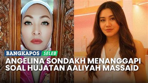 Angelina Sondakh Menanggapi Soal Hujatan Aaliyah Massaid Dia Alami