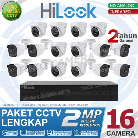 Jual PAKET CCTV HILOOK 2MP 16 CHANNEL 4 TB Di Seller TOKO CAMERA CCTV