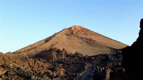 Pico Del Teide Gipfel Pico Del Teide Auf Dem Gipfel Besteigung