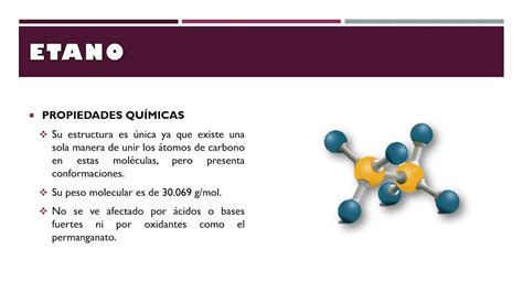 Propiedades químicas y aplicaciones industriales del metano etano