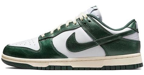 Nike Dunk Low 'vintage Green' | Lyst