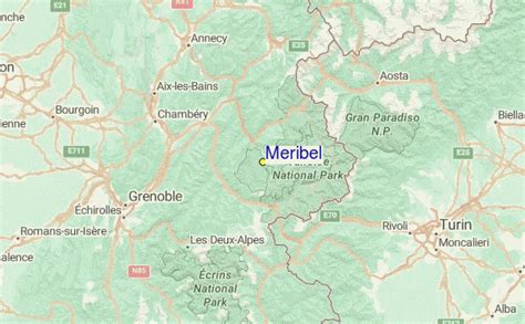 Méribel Ski Resort Guide Lagenkarte Méribel Ski Urlaub Unterkunft