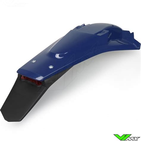 Ufo Rear Fender With Led Tail Light Blue Husqvarna Fe250 Fe350 Fe450