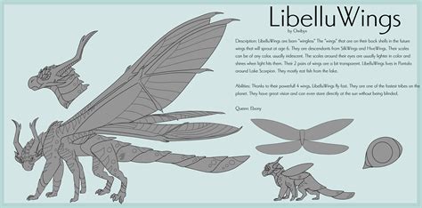 Libelluwings Open Fantribe Wings Of Fire By Owibyx On Deviantart