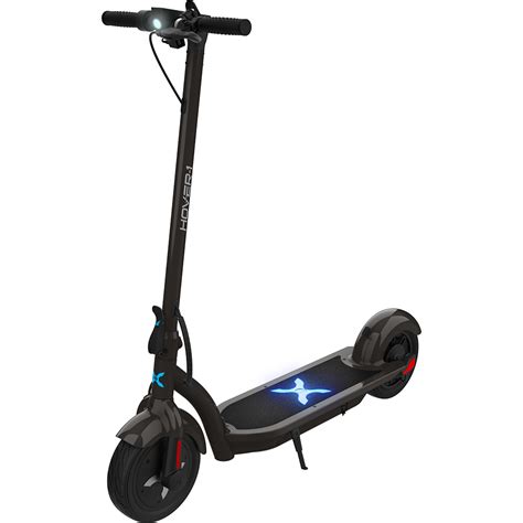 Hover Alpha Electric Folding Scooter Black Overton S