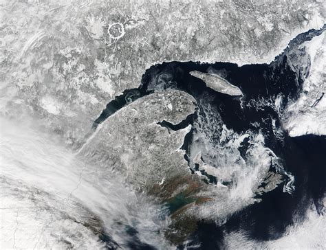 Nasa Visible Earth Gulf Of St Lawrence Quebec Canada