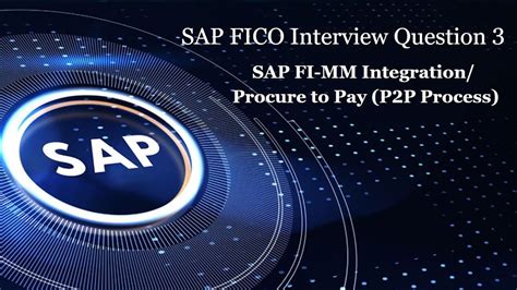 SAP FI MM Integration Configuration Interview Question SAP Procure To