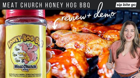 Meat Church Honey Hog Bbq Rub Review On Smoked Chicken Thighs Youtube