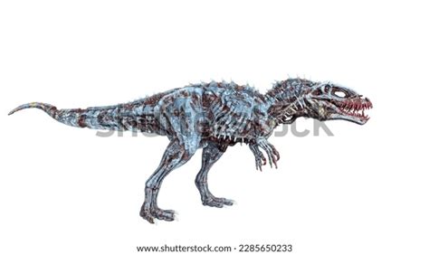 Giganotosaurus Zombie Walking Some Action 3d Stock Illustration 2285650233 Shutterstock