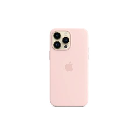 Husa Originala Iphone Pro Max Apple Silicon Magsafe Chalk Pink