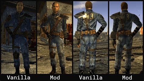 Upscaled Vault Suits At Fallout New Vegas Mods And Community