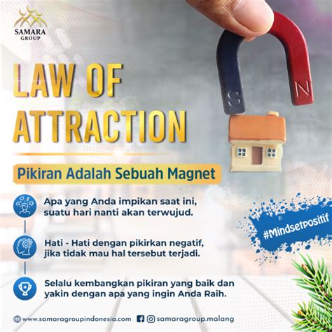 Law Of Attraction Hukum Tarik Menarik Samara Group Indonesia