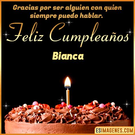 ºº Feliz Cumpleaños Bianca 32 Tarjetas y