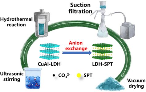 Schematic Diagrams Of The Synthesis Of Cual Ldh And Cual Ldh Spt Download Scientific Diagram