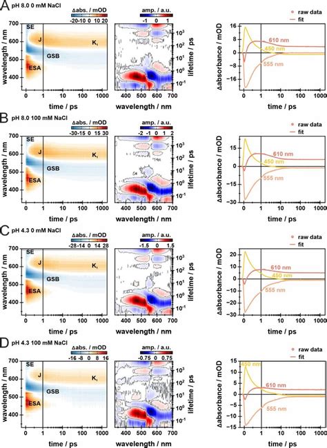 Fig S2 Ultrafast Transient Absorption Data Of ErNaR At Different