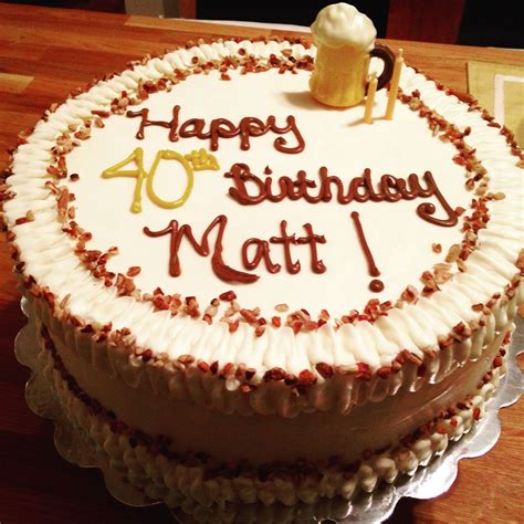 Happy Birthday Matt Cake Birthday Cards