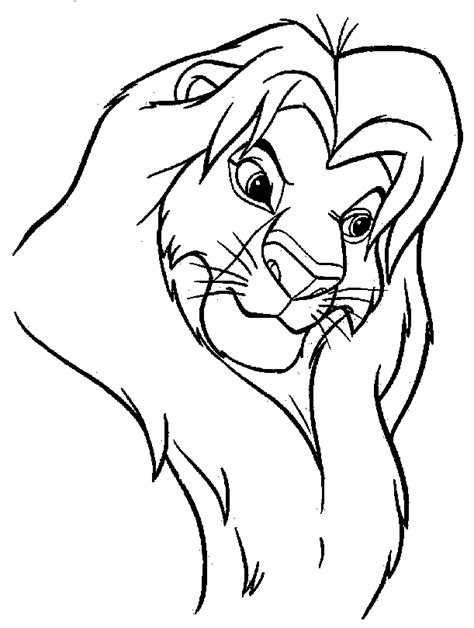 Simba Coloring Pages - Coloring Home