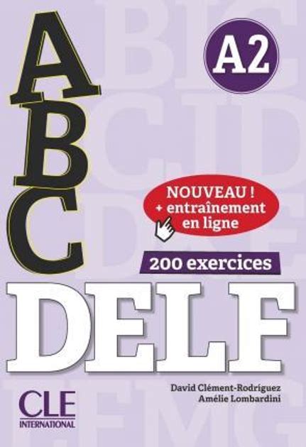 Книга Abc Delf A2 2me Dition Livre Cd Entrainement En Ligne