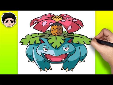 How To Draw Venusaur From Pokemon Easy Step By Step