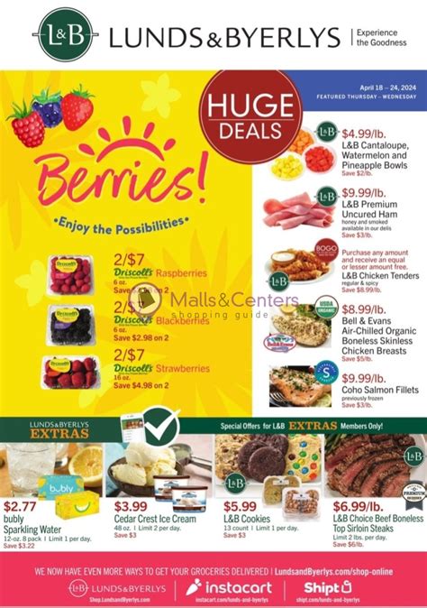 Lunds Byerlys Weekly Ad Valid From 04 18 2024 To 04 24 2024