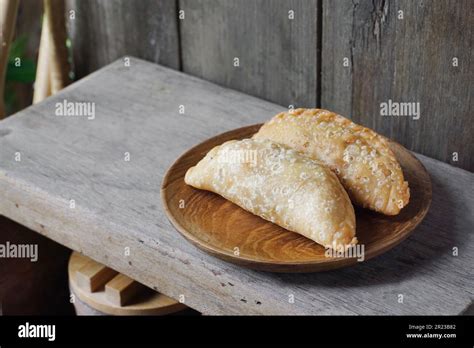 Traditional Curry Puff Or Malay People Called Karipap Filled With