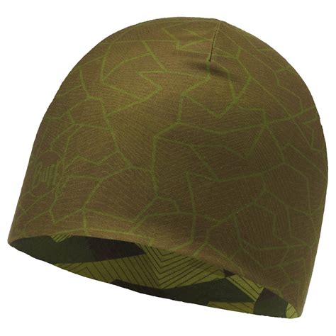 Reversible Camo Green Beanie By Buff 2295