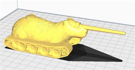 Capybara Tank by Max Adams | Download free STL model | Printables.com