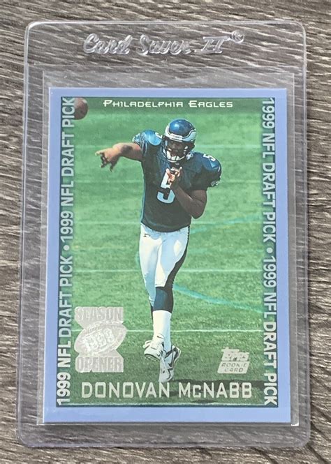 Topps Season Opener Donovan Mcnabb Rookie Rc Eagles Free