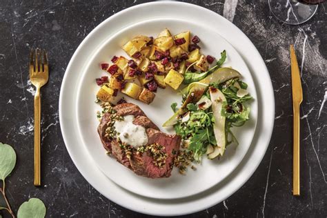 Roasted Beef Fillet And Béarnaise Sauce Recipe Hellofresh