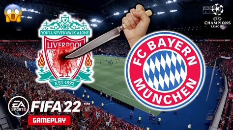 FIFA 22 Bayern Munich Destroy Liverpool With One Man Down UEFA