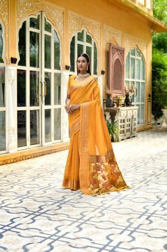 Party Wear Exclusive Multi Colour Sequence Work Organza Silk Saree