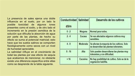 La Fisica Y Quimica De Suelos Salinos Pptx