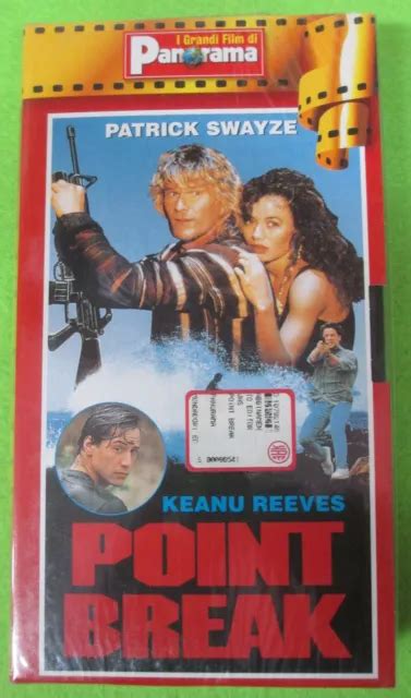 POINT BREAK VHS Keanu Reeves Patrick Swayze EUR 1 13 PicClick DE