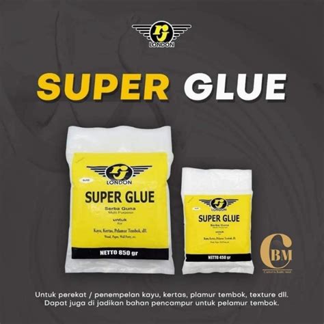 Jual Lem Super Glue Lem Serba Guna Rj London Lem Kayu Kertas Plamir