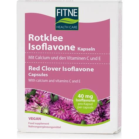 Rotklee Isoflavone Kapseln Fitne Health Care Vitalabo