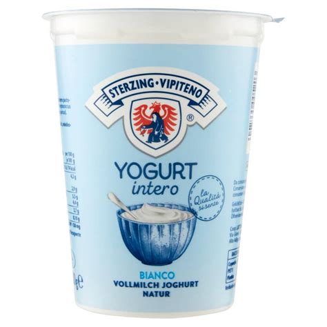 Sterzing Vipiteno Yogurt Intero Bianco 500 G NonPesa It Spesa Online