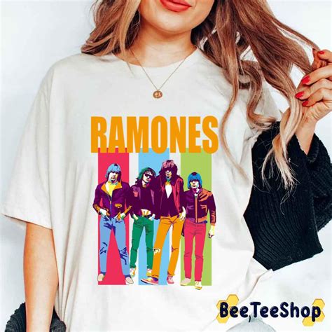 Retro Hey Ho Lets Go Ramones Unisex T Shirt Beeteeshop