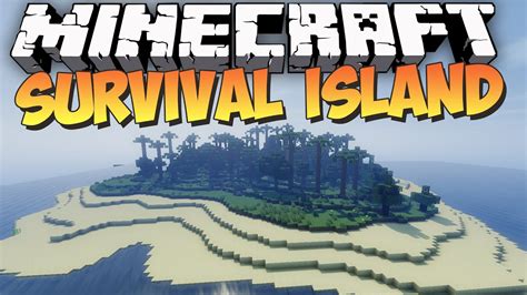 Minecraft SURVIVAL ISLANDS Fun World Generation Mod Showcase YouTube