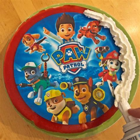 Wenns Schnell Gehen Soll Einfache Paw Patrol Torte