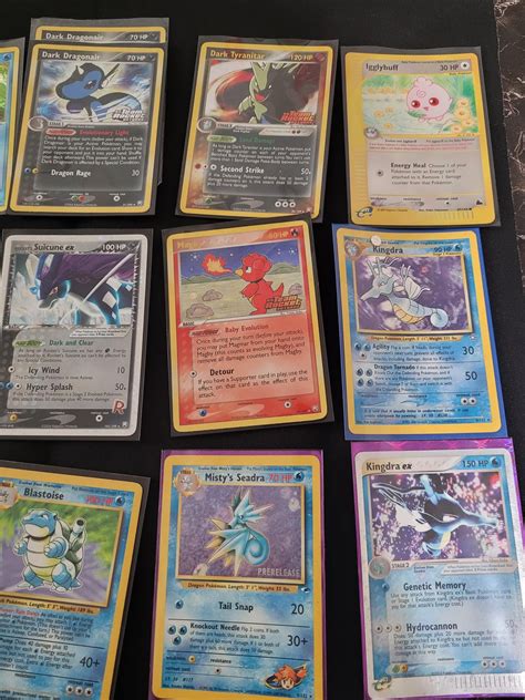 Old collection, cards are moderately played/heavily played. Value? : r/pokemoncardcollectors