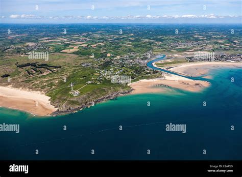 France Manche Cotentin Barneville Carteret Cap De Carteret Aerial