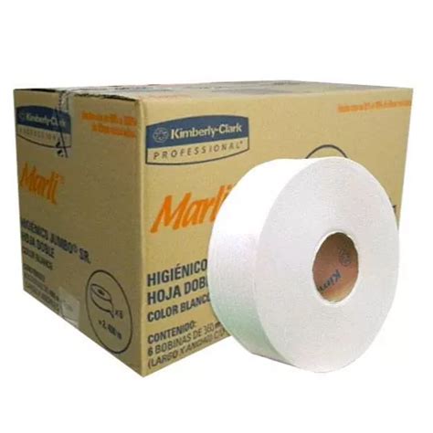 Papel Higiénico blanco Marli caja c 6 bo Higiénico Marli caja con 6