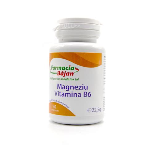 Magneziu Vitamina B Comprimate Farmacia Bajan